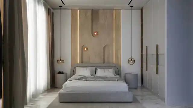 Une chambre apaisante et facile à vivre